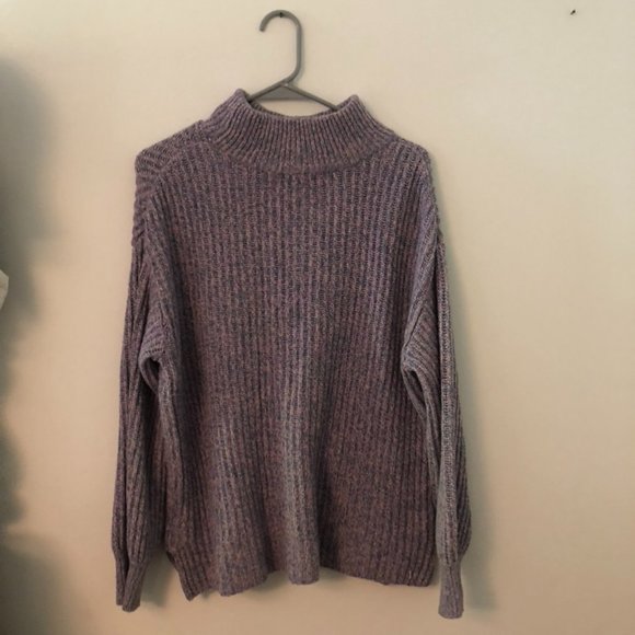 ☆H&M knittet over sized mock neck sweater☆ - Picture 5 of 6